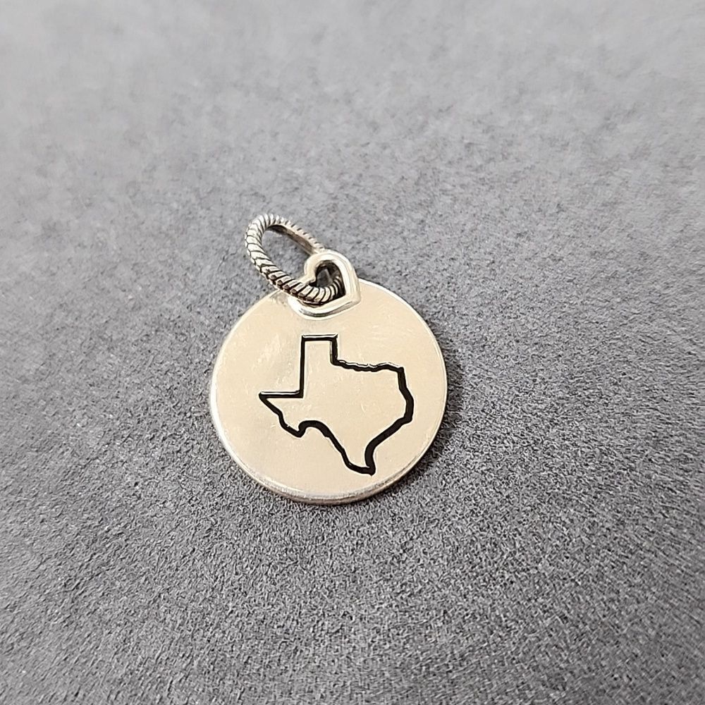 Authentic Pandora ALE Texas Charm Bracelet Necklace